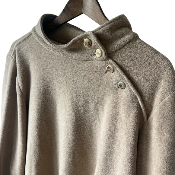 Fjäll Cotton Blend Mock Neck Pullover - Picture 2 of 6